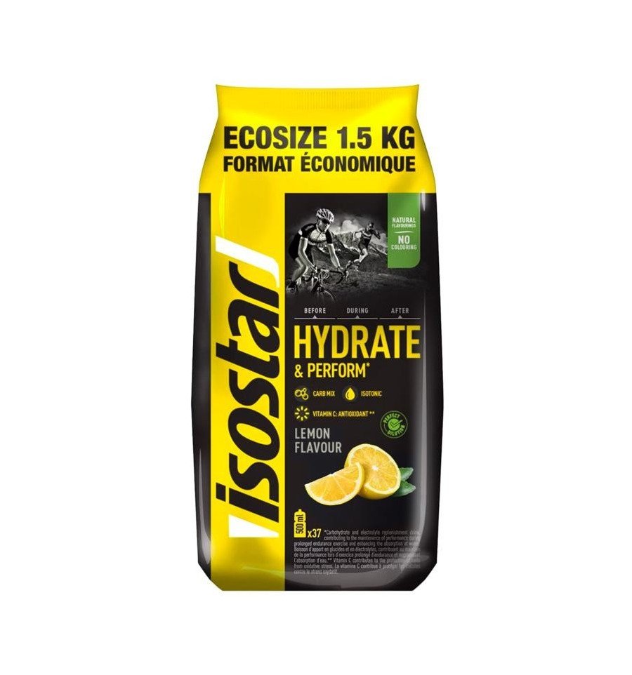 Isostar Hydrate & Perform Lemon – Isotone Sportdrank 1500 g